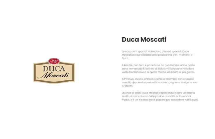 Duca Moscati caratteristiche screen sito Eurospin