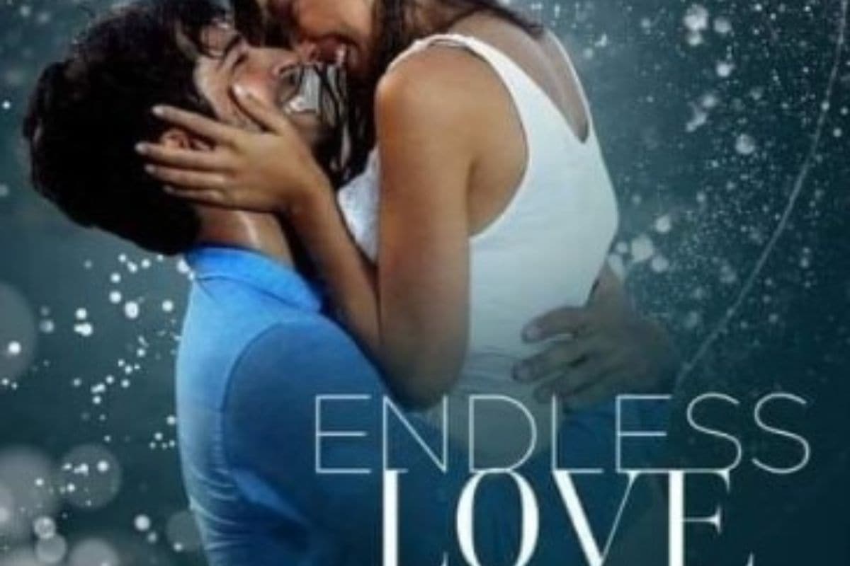 screen endless love con scritta