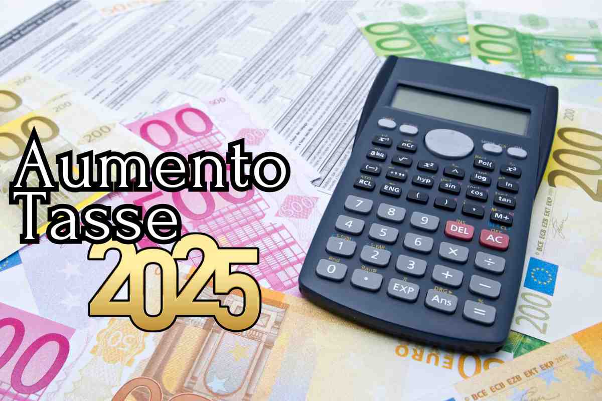 aumento tasse 2025